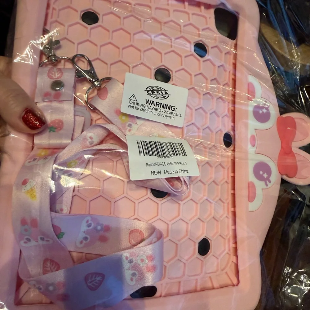 Bunny pink iPad Air 5th/4th Generation Case for iPad Pro 11 Inch Case 10.9 NEW